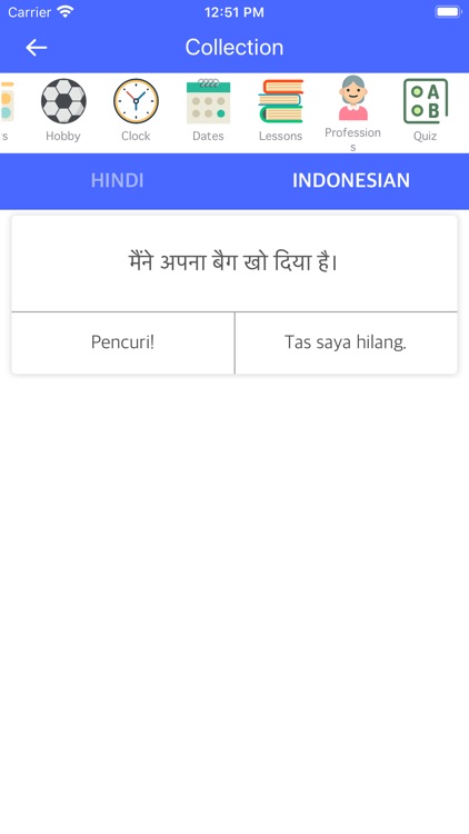 Hindi Indonesian Dictionary