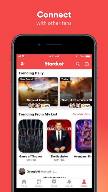 Stardust Movie & TV Social App screenshot-4