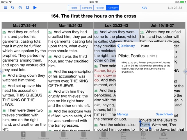 E Sword Hd Bible Study To Go On The App Store