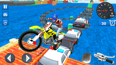 Motorbike-impossible Tracks 3D screenshot 2