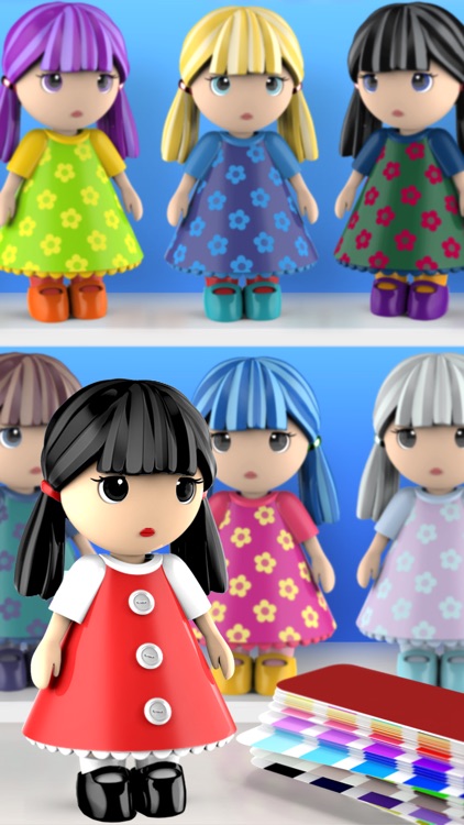 ColorMinis Kids-Color by Shape screenshot-3