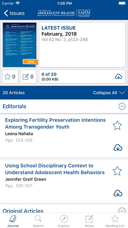 Journal of Adolescent Health screenshot-4