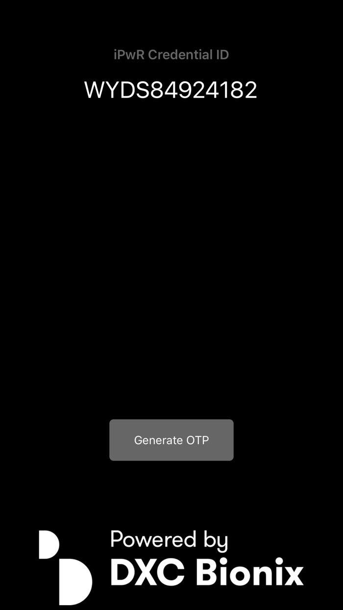 iPwR OTP Generator