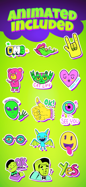 Acid Stickers: Trippy Fun(圖2)-速報App