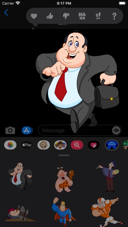 Fathers & Dads Stickers Emojis screenshot-3