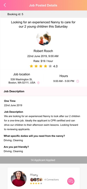 NannyHunt - Childcare network(圖3)-速報App