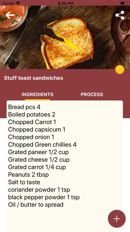 Sandwiches Recipe in English