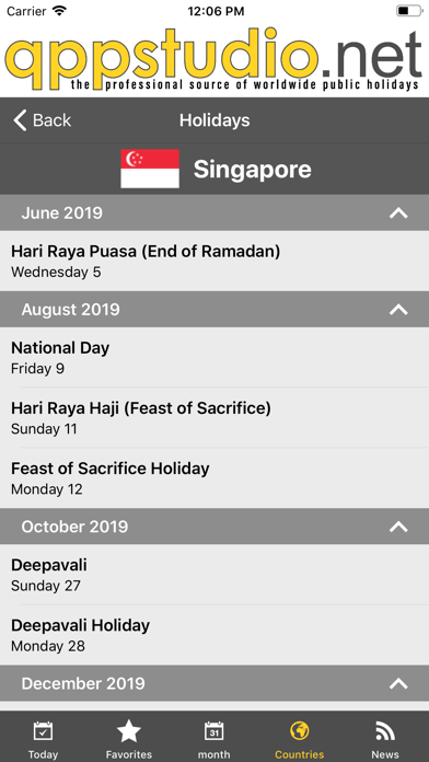 How to cancel & delete Q++ Worldwide Public Holidays from iphone & ipad 2