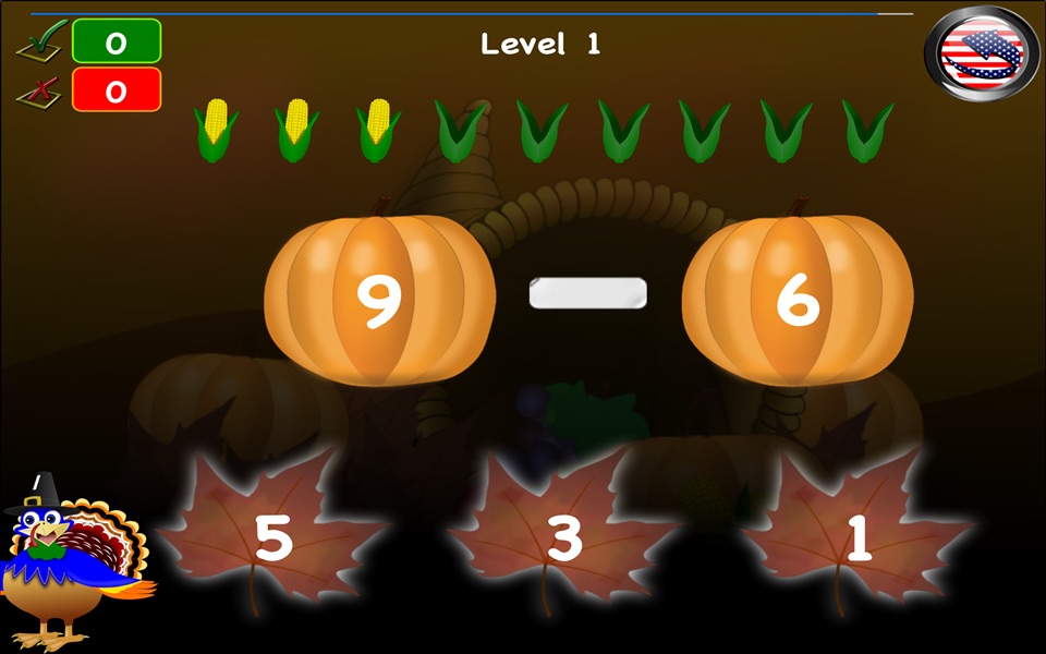 Thanksgiving Games Math Lite screenshot 4