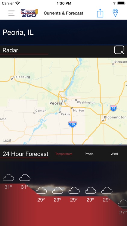 CIProud2Go Weather screenshot-3