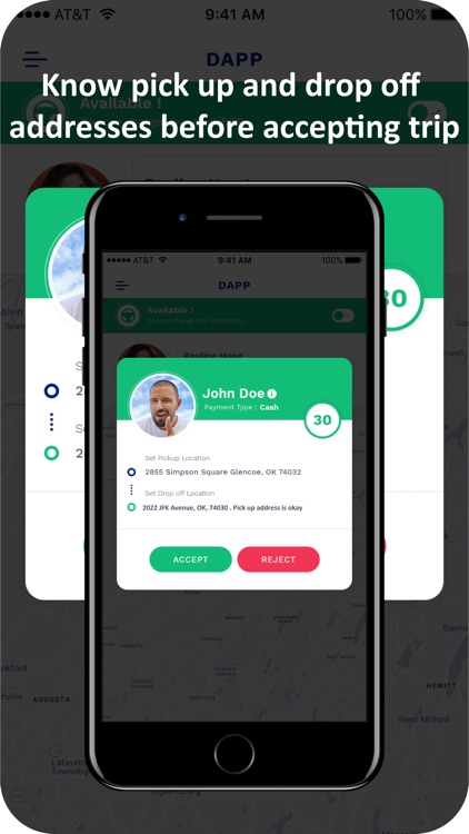 DAPP RIDES  -  DRIVER