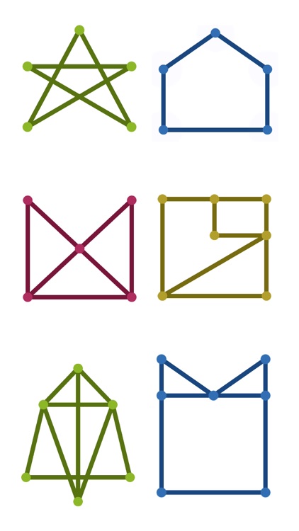 One draw - 1 line connect dots