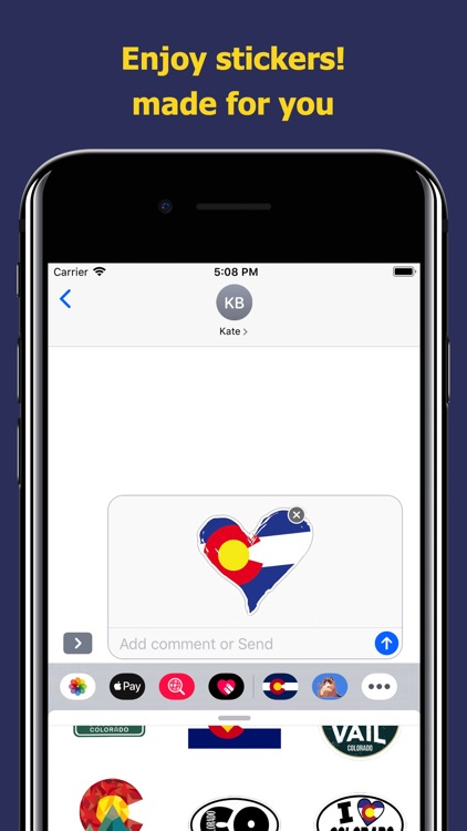 Сolorado emojis - USA stickers screenshot-4