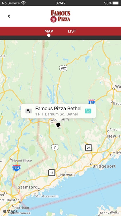 Famous Pizza Bethel