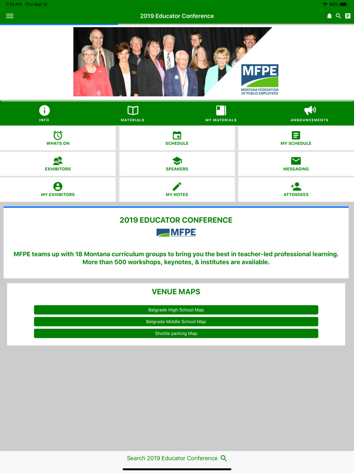 MFPE 2019 Educator Conference