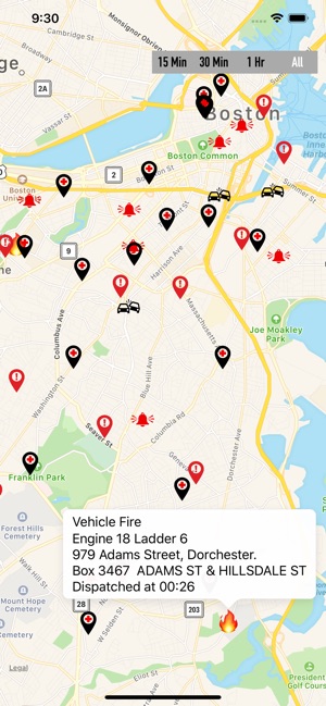 Boston Fire Incident Map(圖2)-速報App