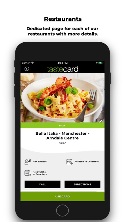tastecard dining discounts screenshot-4