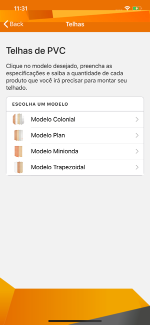 Calculadora de telhas Precon(圖2)-速報App