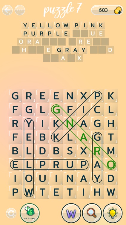 Word Search Puzzles IQ screenshot-3