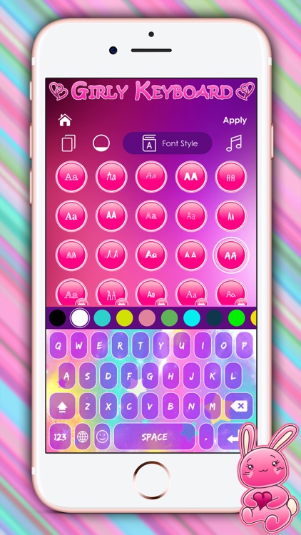 Cute Girly Keyboard Themes