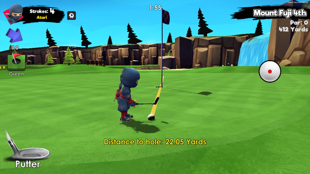 Ninja Golf™ Hack screenshot 3 - iOS game interface