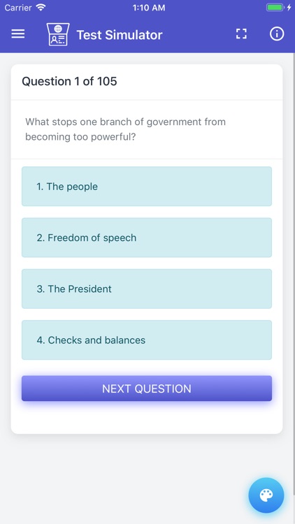 U.S. Citizenship Test Prep screenshot-6