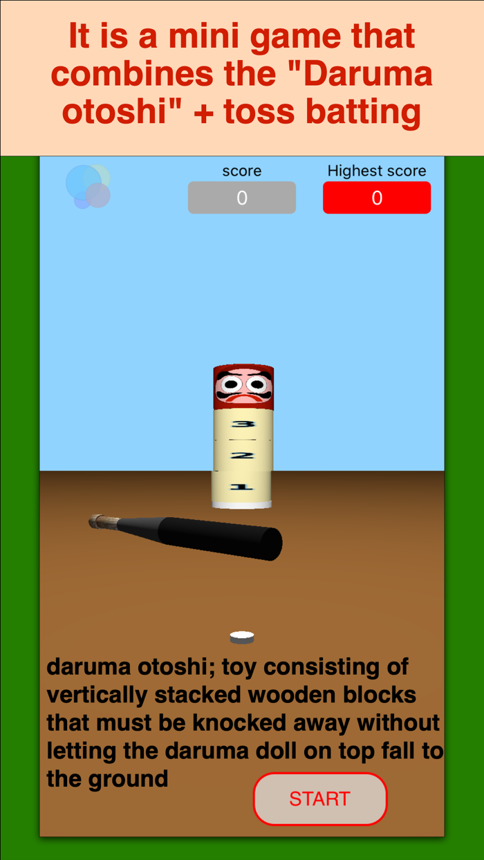 drop darumaby toss Batting
