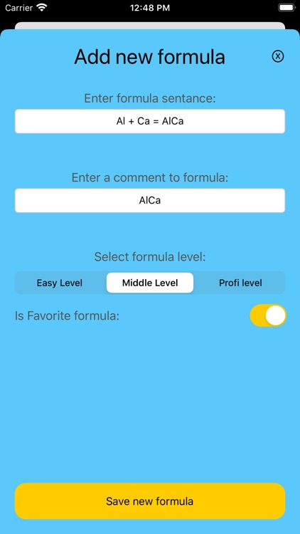 FindCorrectChemicallyFormula