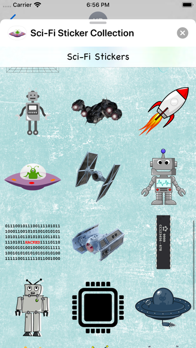 Sci-Fi Sticker Collection screenshot 3