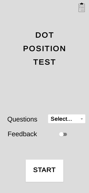 Dot Position Test