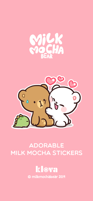 Adorable Milk Mocha Stickers(圖1)-速報App