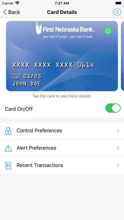 First Nebraska Bank YourCard