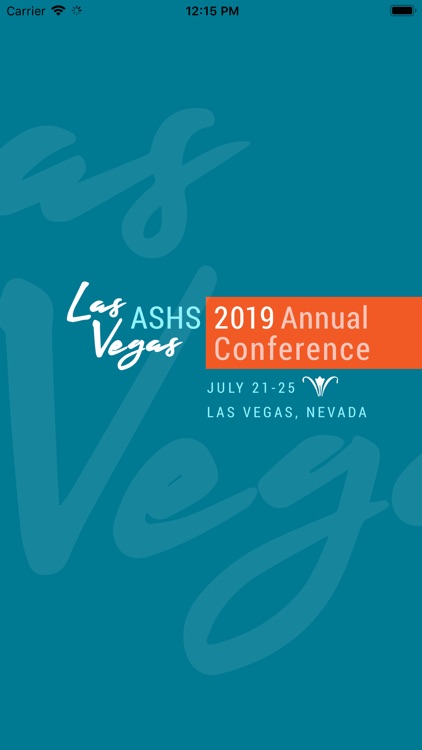 ASHS 2019