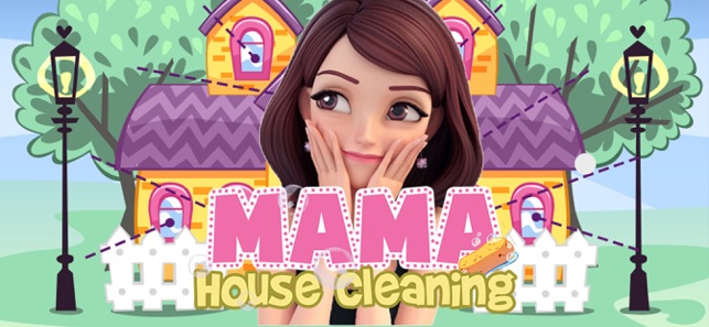 Mama House Cleaning Baby Game