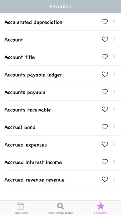 Learning Accounting Terms screenshot-5