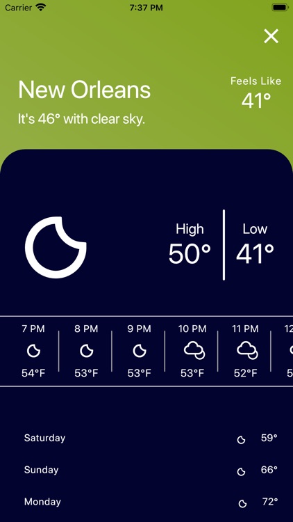B & O Weather App screenshot-5