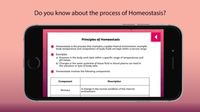 How to cancel & delete Homeostasis Biology from iphone & ipad 3