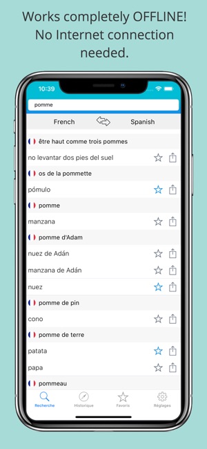 French Spanish Dictionary+(圖1)-速報App