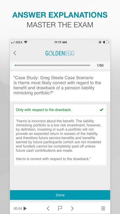 Golden Egg CFA® Exam Level 3. screenshot 3