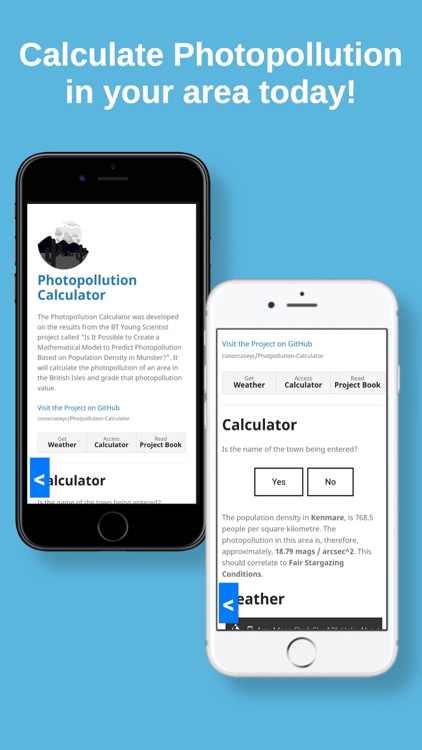 Photopollution Calculator