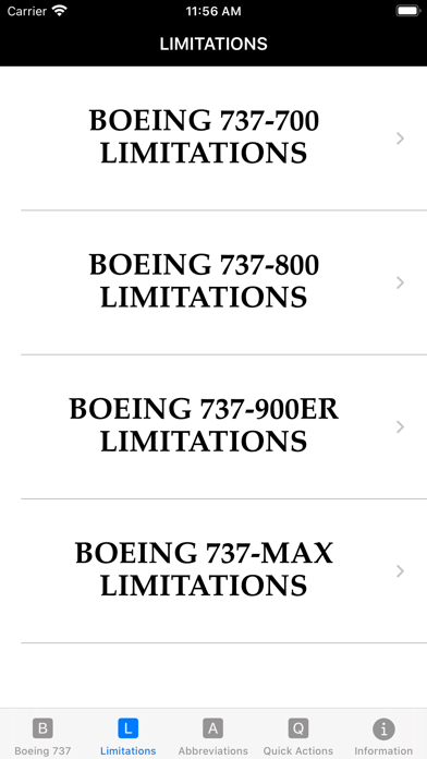 B737 Limitations Quick Actionsのおすすめ画像2