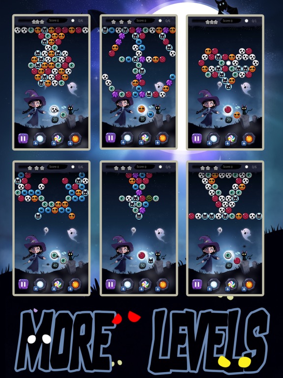 Witch Bubble Shooter 2020のおすすめ画像5