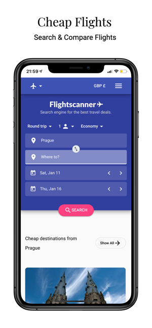 Flightscanner - Cheap Flights(圖1)-速報App