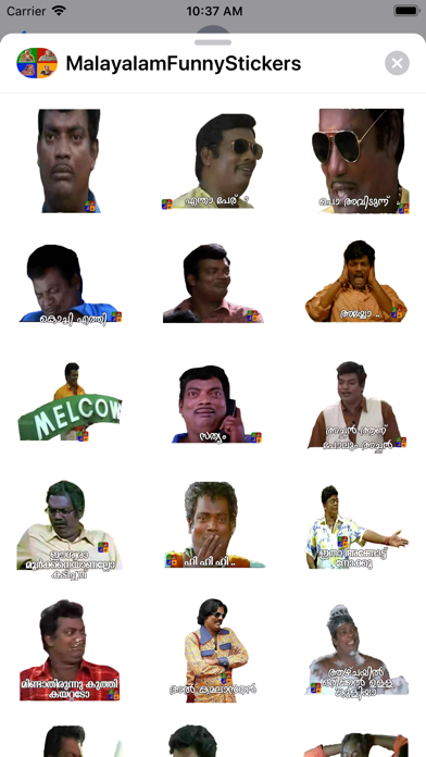 Malayalam Stickers New Pack screenshot 4