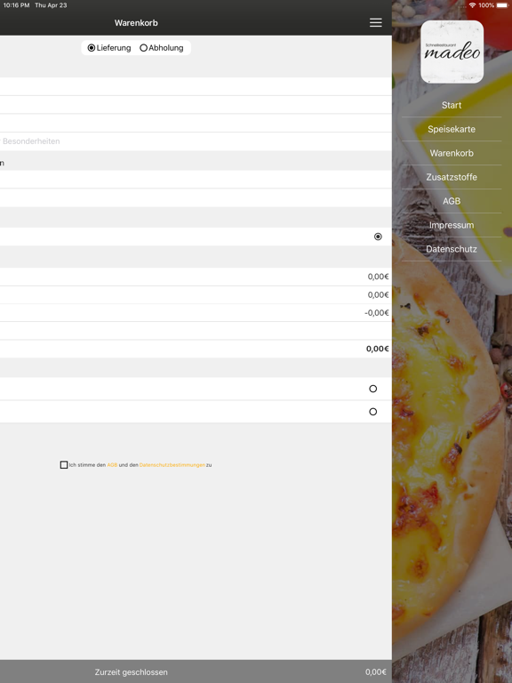 Screenshot #6 pour Madeo Schnellrestaurant
