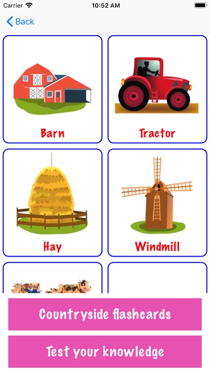 Countryside vocabulary