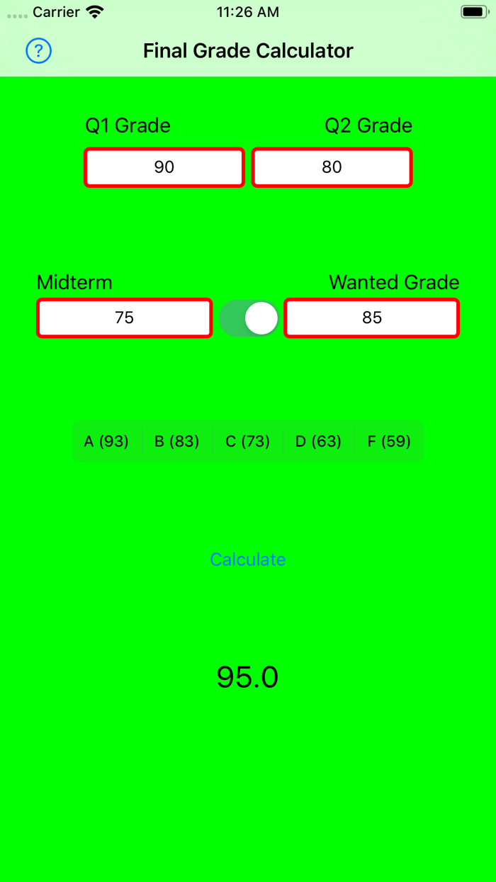 FinalGradeCalculatorHHS