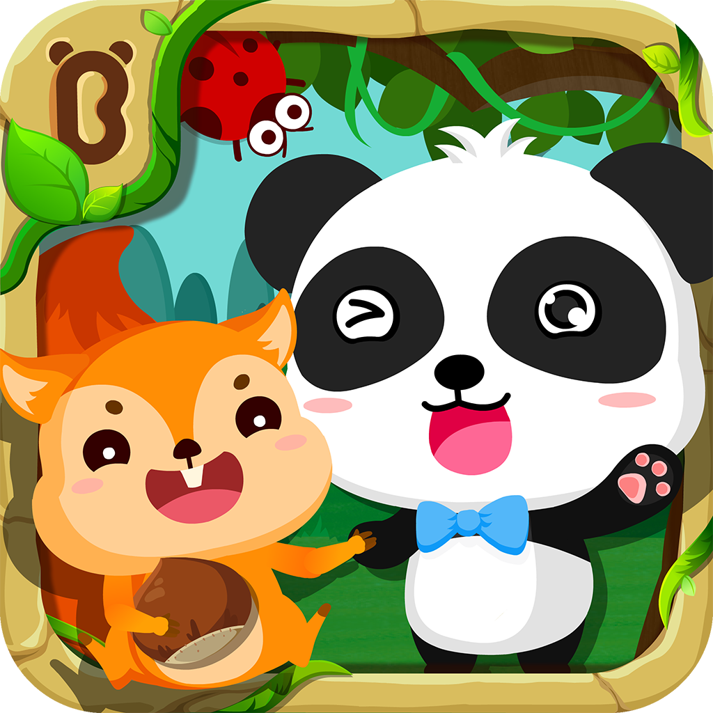 「森の動物—BabyBus」 iPadアプリ APPLION