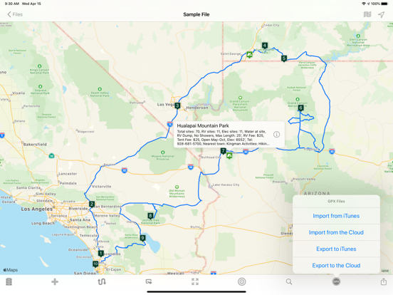 Road Trip Planner Viewer screenshot