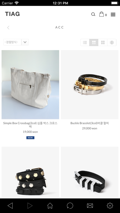 티아그 - 남성의류 쇼핑몰 screenshot 4